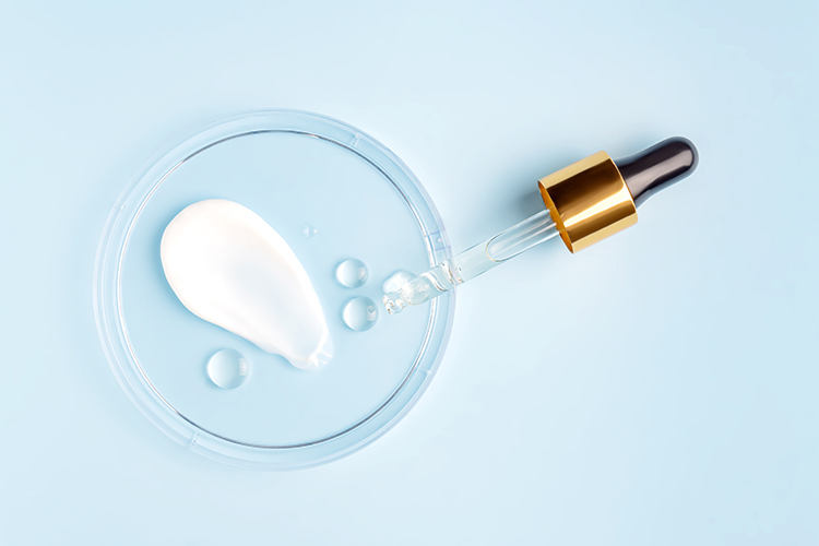 smear-cream-stroke-round-transparent-drop-gel-serum