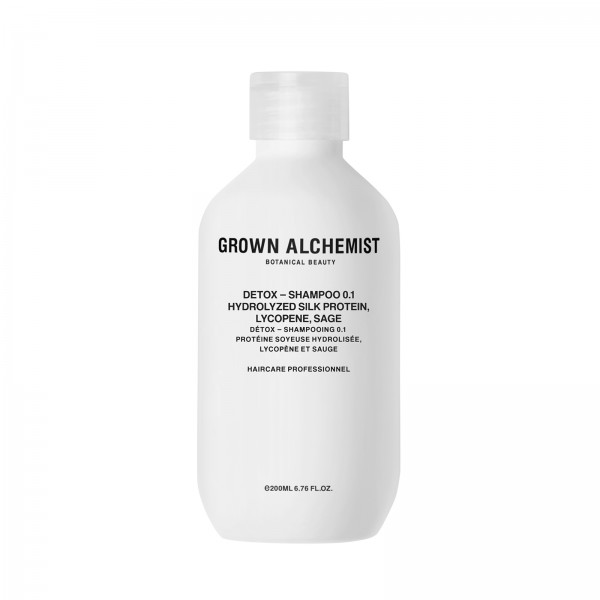 Grown Alchemist Detox - Shampoo 0.1: Hydrolyzed Silk Protein, Lycopene, Sage