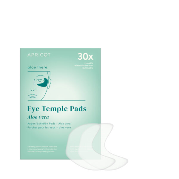 APRICOT Reusable Eye Temple Pads "aloe there"